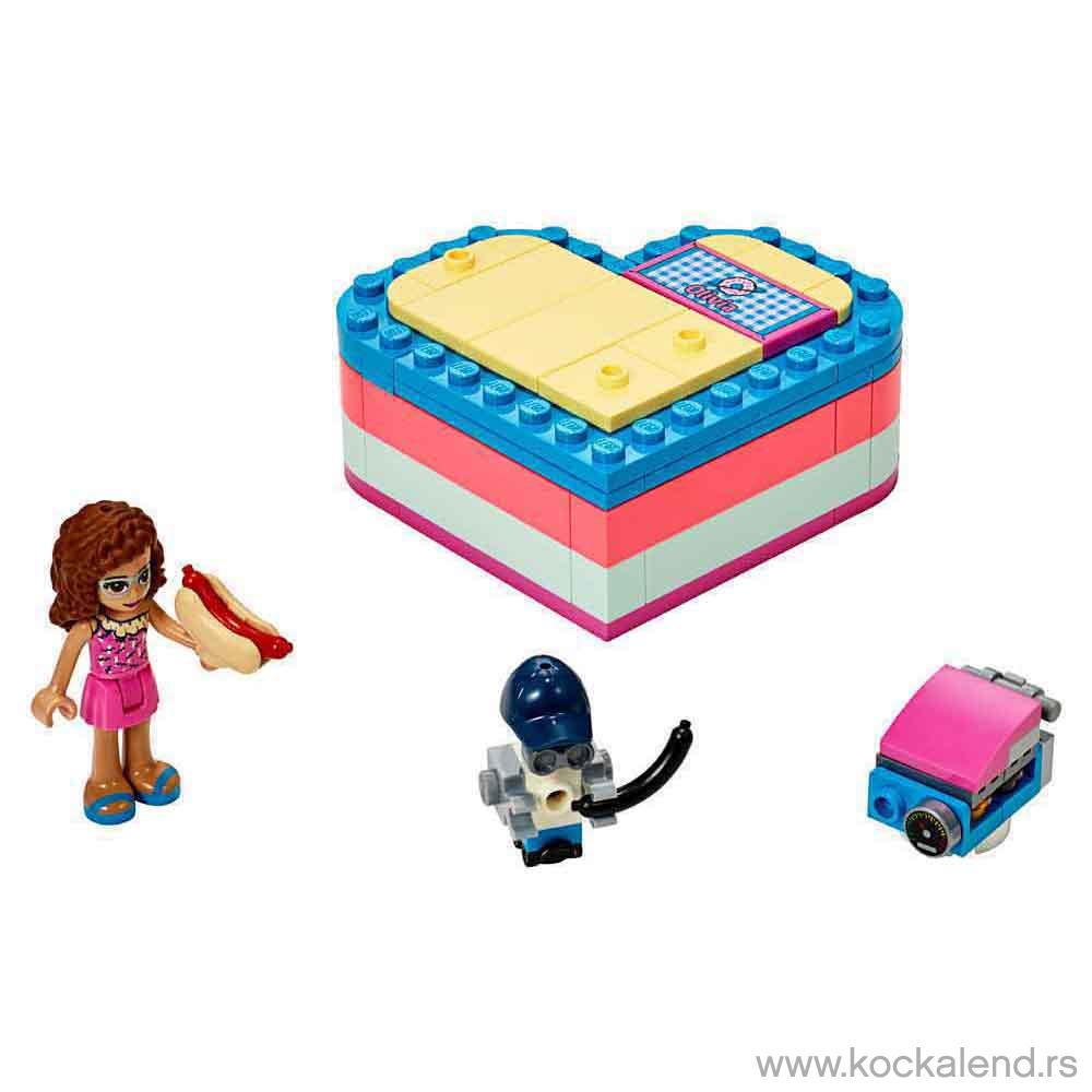 LEGO FRIENDS OLIVIAS SUMMER HEART BOX 