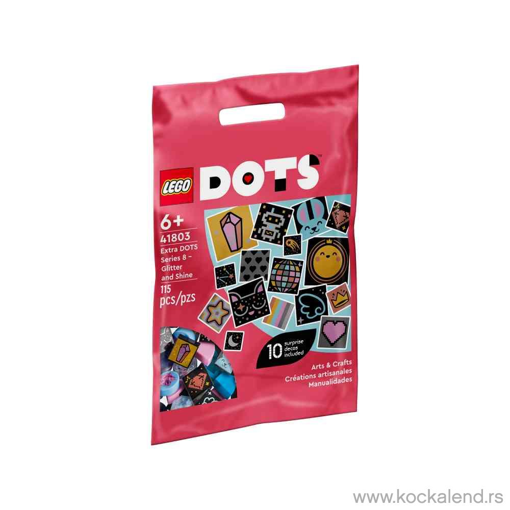 LEGO DOTS EXTRA DOTS SERIES 8  GLITTER AND SHINE 