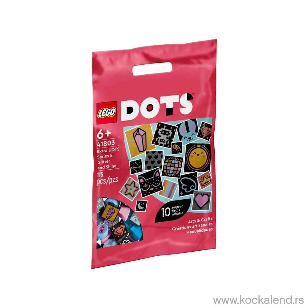 LEGO DOTS EXTRA DOTS SERIES 8  GLITTER AND SHINE 