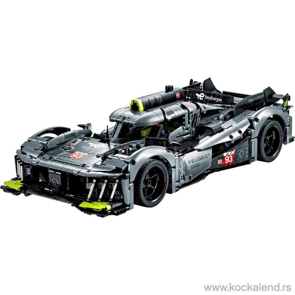LEGO TECHNIC PEUGEOT 9X8 24H LE MANS HYBRID HYPERCAR 