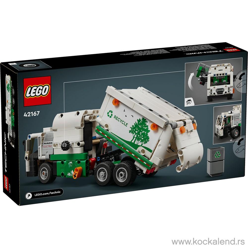LEGO TECHNIC MACK LR ELECTRIC GARBAGE TRUCK 
