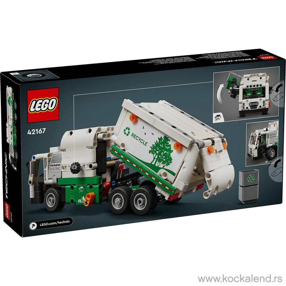 LEGO TECHNIC MACK LR ELECTRIC GARBAGE TRUCK 