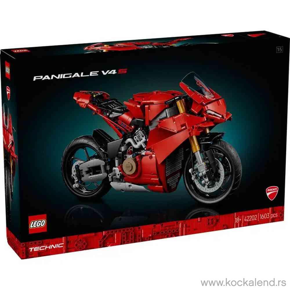 LEGO TECHNIC DUCATI PANIGALE V4 S MOTORCYCLE 