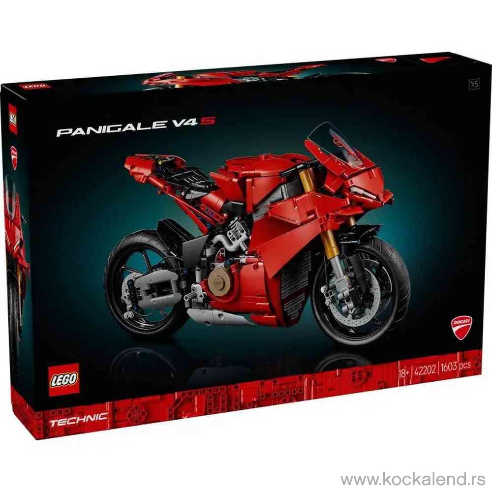 LEGO TECHNIC DUCATI PANIGALE V4 S MOTORCYCLE 