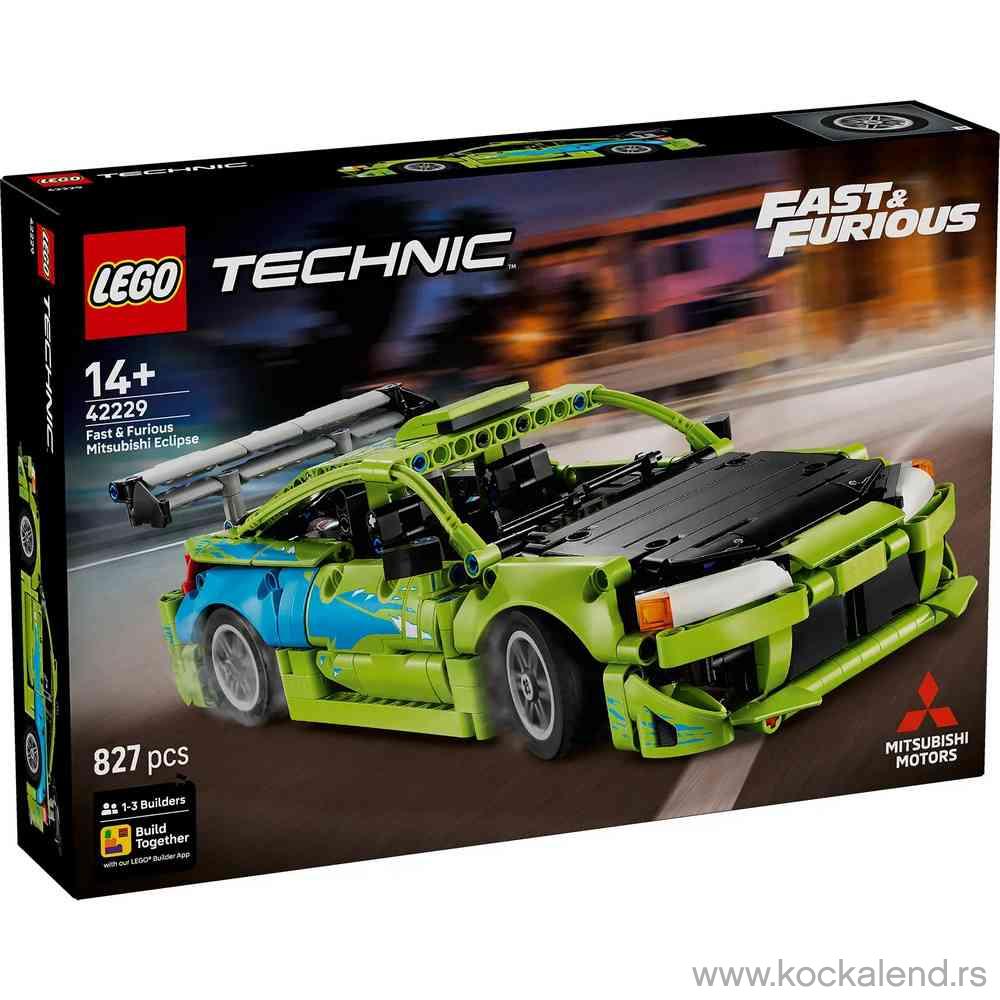 LEGO TECHNIC FAST AND FURIOUS MITSUBISHI 