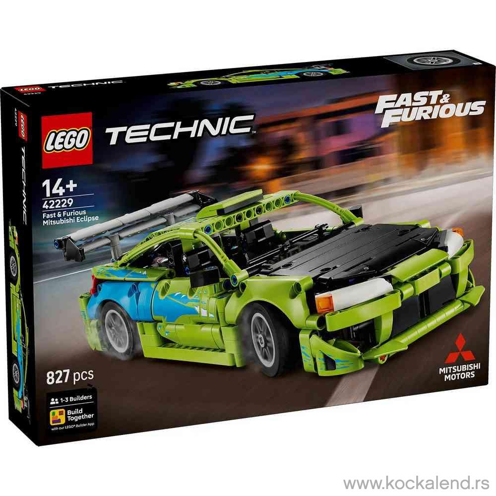 LEGO TECHNIC FAST AND FURIOUS MITSUBISHI 