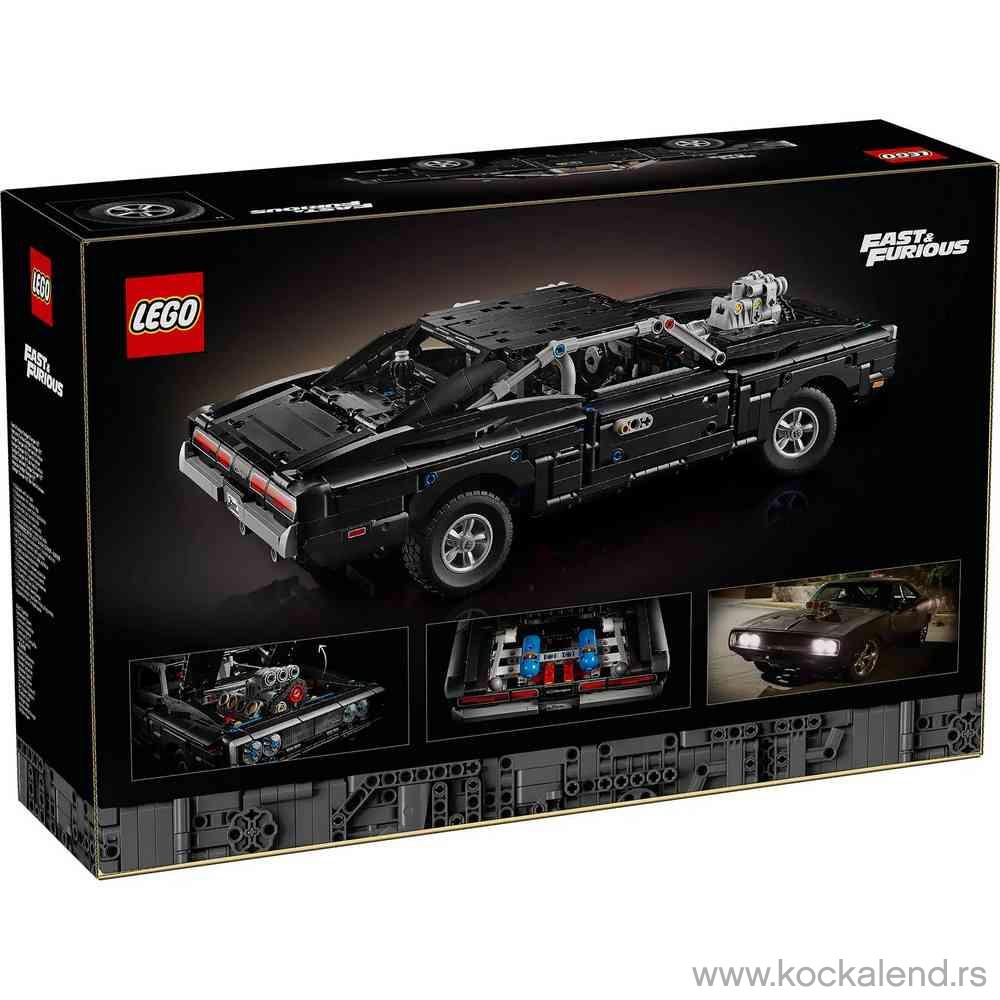 LEGO TECHNIC FAST AND FURIOUS DODGE CHARG 
