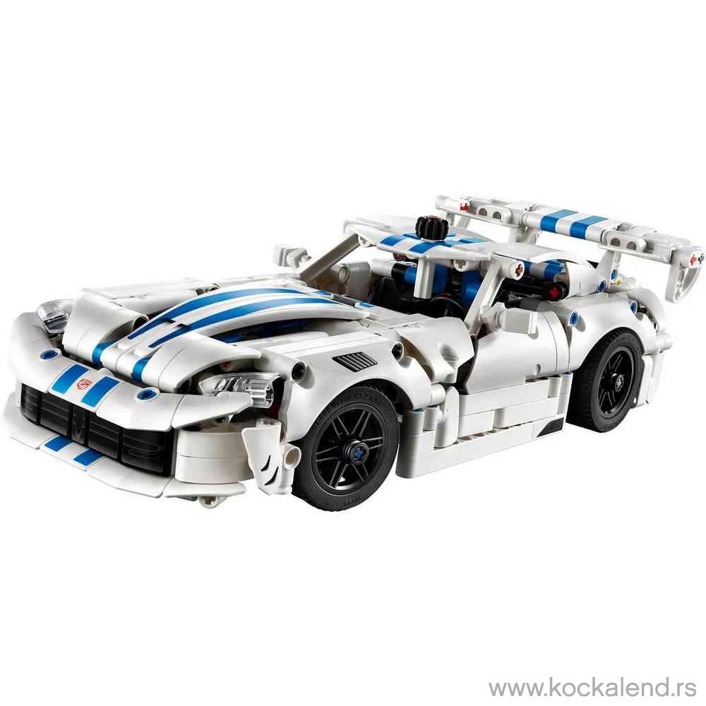 LEGO TECHNIC DODGE VIPER GTSR SPORTS CAR 