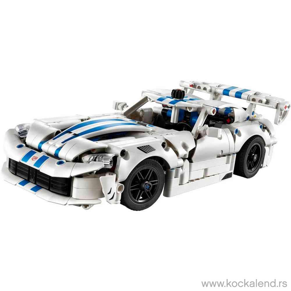 LEGO TECHNIC DODGE VIPER GTSR SPORTS CAR 