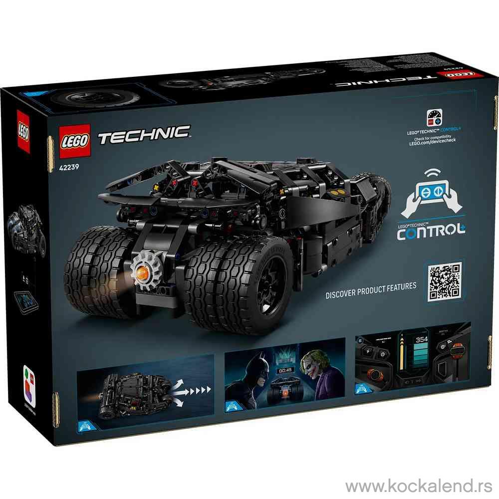 LEGO TECHNIC BATMOBILE TUMBLER 