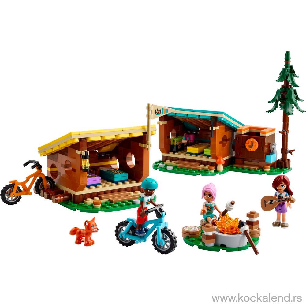 LEGO FRIENDS ADVENTURE CAMP COZY CABINS 
