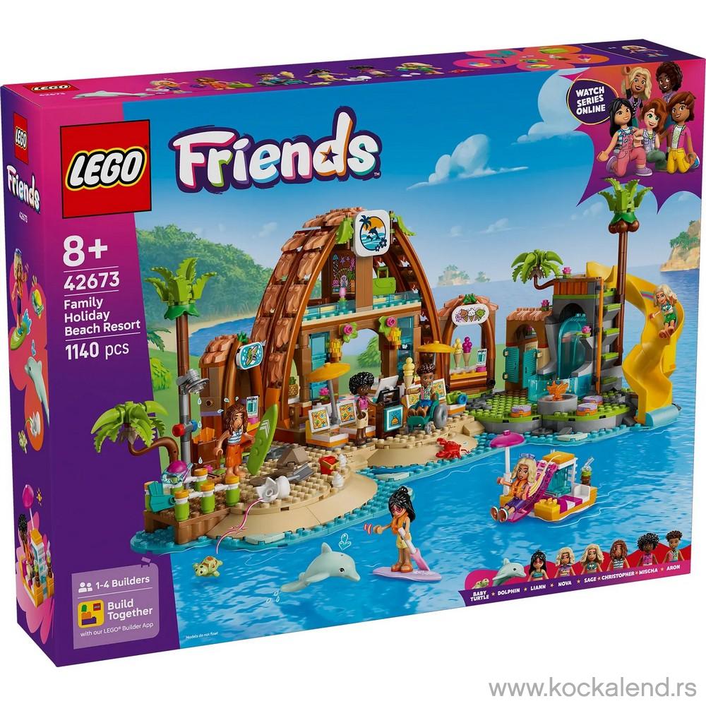 LEGO FRIENDS FAMILY VACATION BEACH RESORT 