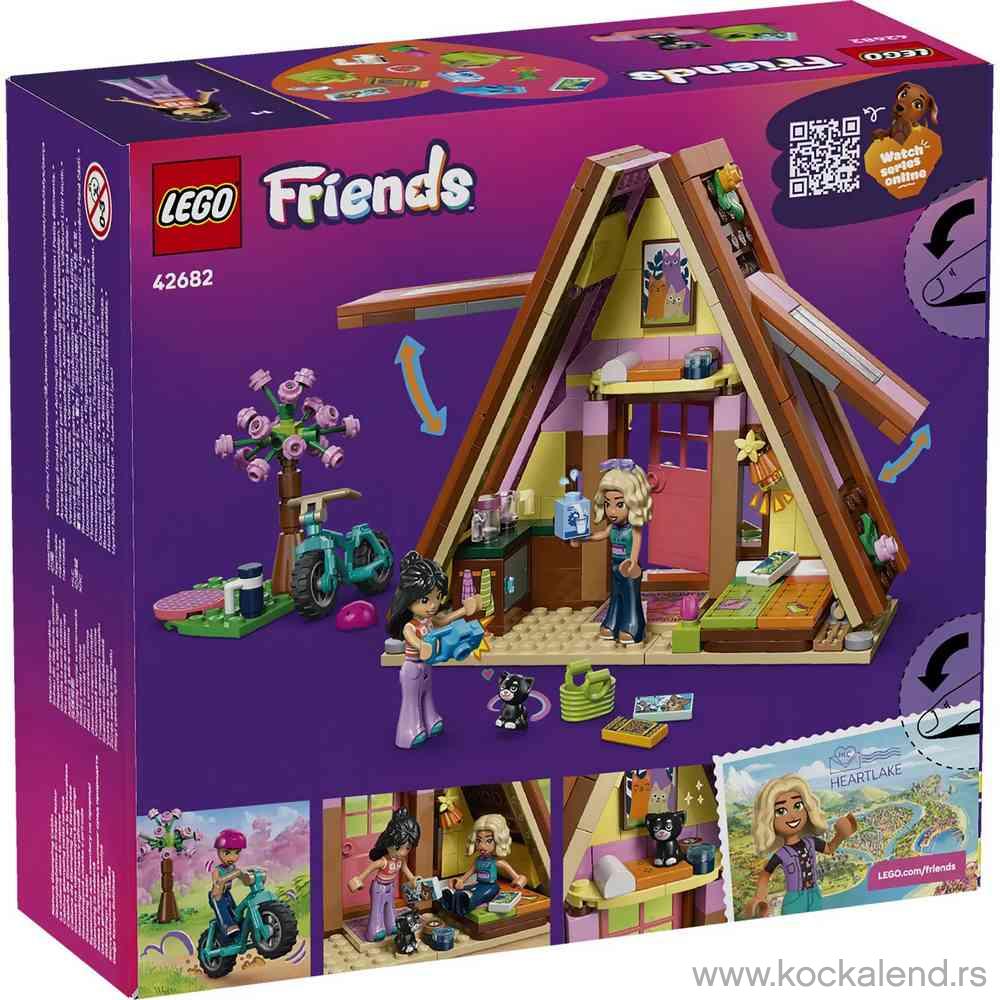LEGO FRIENDS NATURE GLAMPING CABIN 