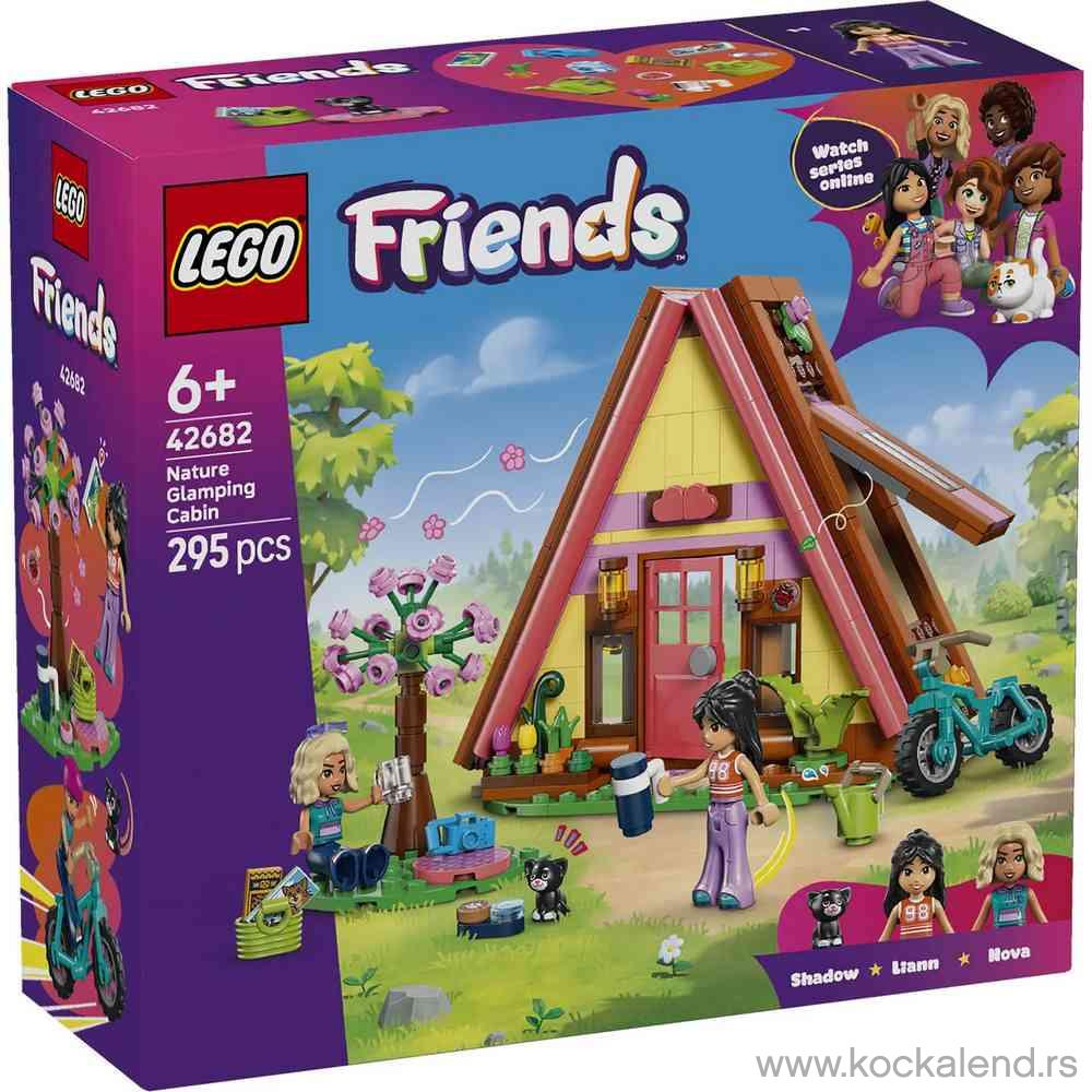LEGO FRIENDS NATURE GLAMPING CABIN 