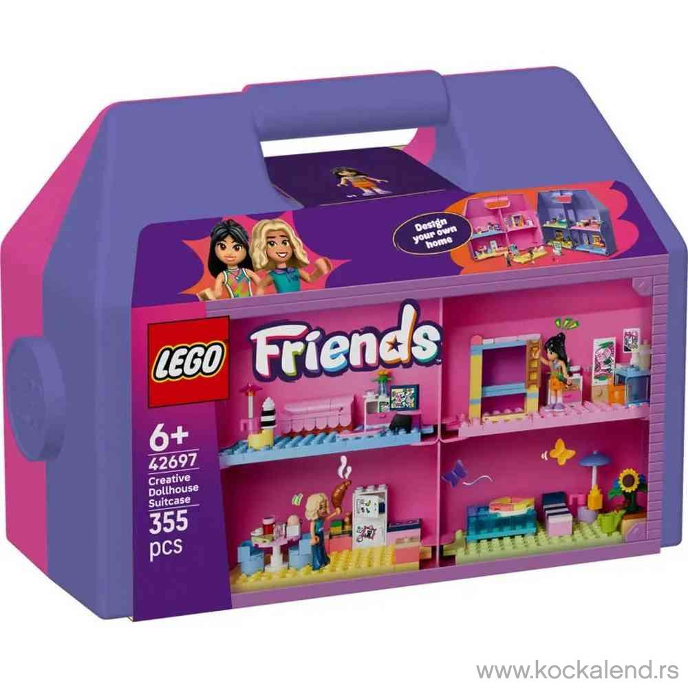 LEGO FRIENDS CREATIVE DOLLHOUSE SUITCASE 