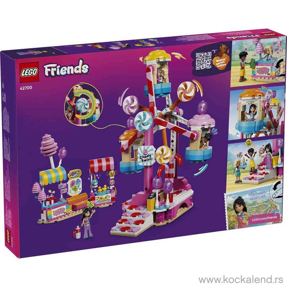 LEGO FRIENDS CANDY˙ AND˙ CUPCAKE FERRIS WHEEL 