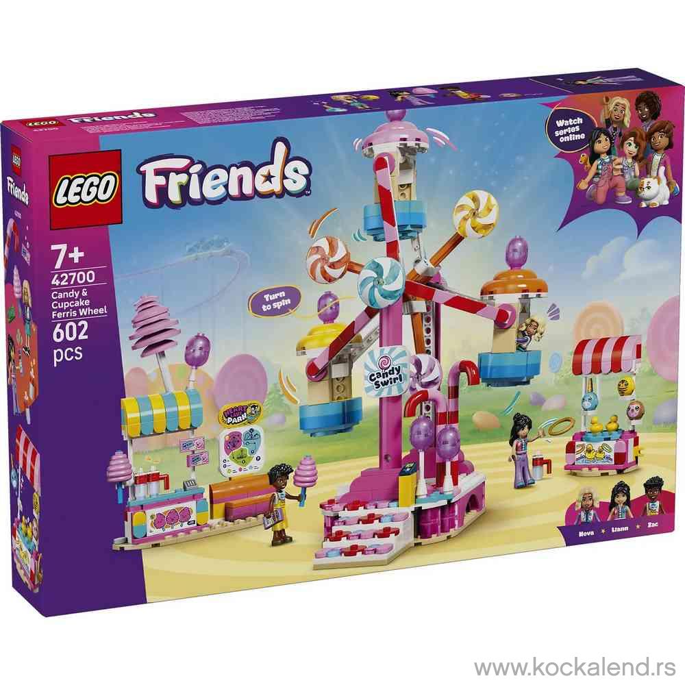 LEGO FRIENDS CANDY˙ AND˙ CUPCAKE FERRIS WHEEL 
