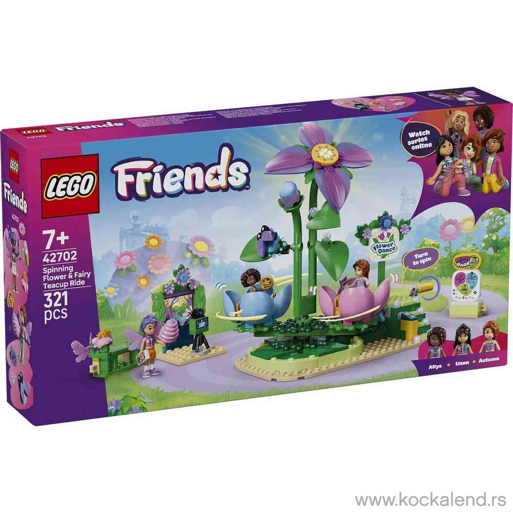 LEGO FRIENDS SPINNING FLOWER˙ AND˙ FAIRY TEAC 