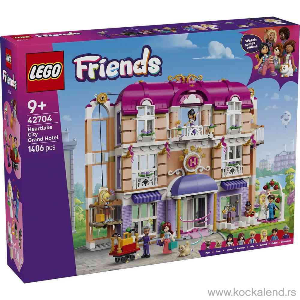 LEGO FRIENDS HEARTLAKE CITY GRAND HOTEL 