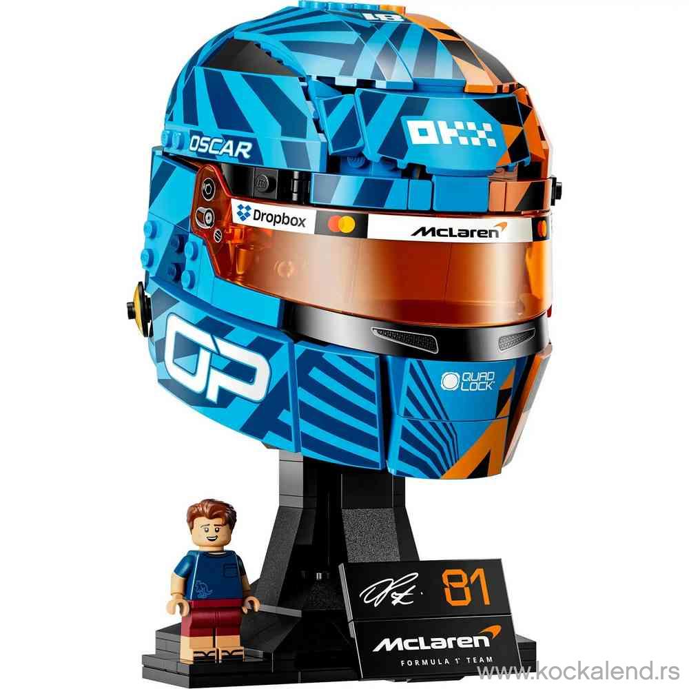 LEGO EDITIONS SPORT MC LAREN OSCAR PIASTRI HELMET 