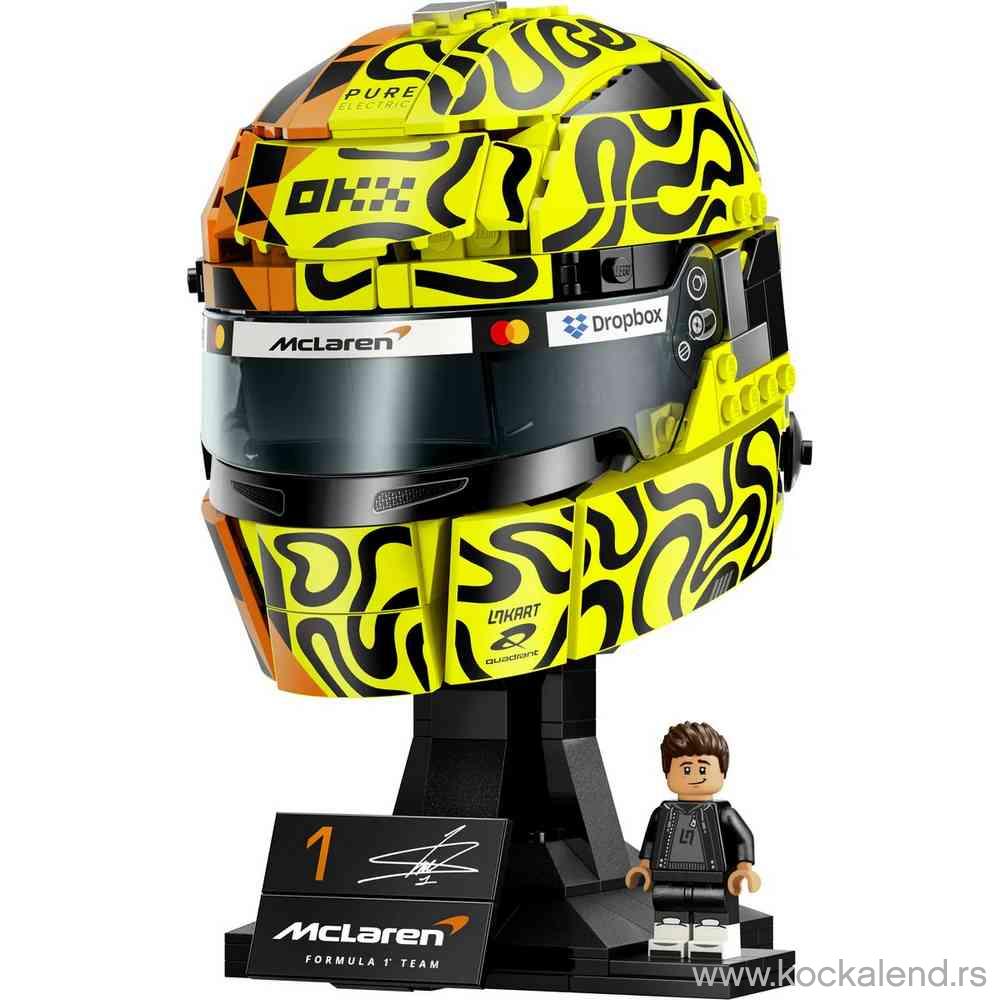 LEGO EDITIONS SPORT F1 LANDO NORRIS HELMET 