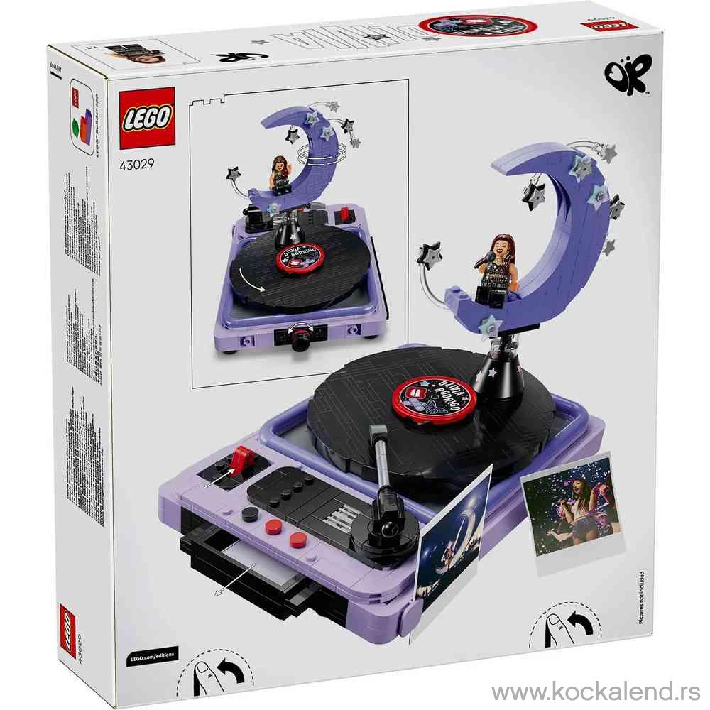 LEGO EDITIONS MUSIC OLIVIA RODRIGOS CONCERT MOON 