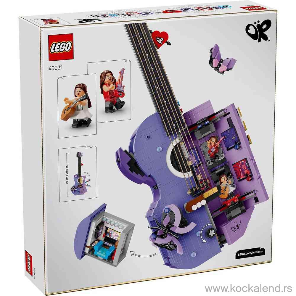 LEGO EDITIONS MUSIC OLIVIA RODRIGOS DUAL GUITAR 