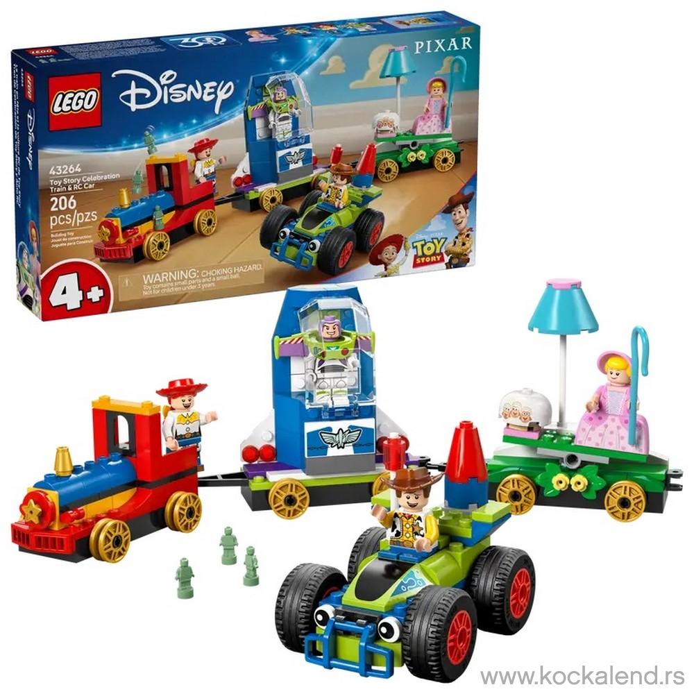 LEGO DISNEY PIXAR TOY STORY CELEBRATION TRAIN & RC CAR 