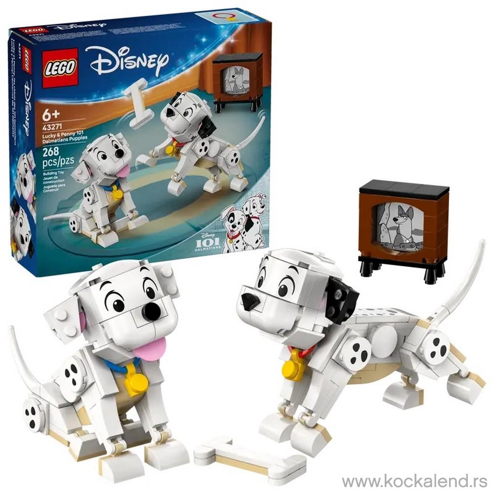 LEGO DISNEY CLASSIC LUCKY & PENNY 101 DALMATIANS PUPPIES 