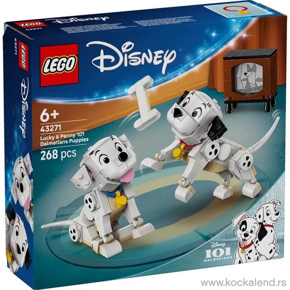 LEGO DISNEY CLASSIC LUCKY & PENNY 101 DALMATIANS PUPPIES 