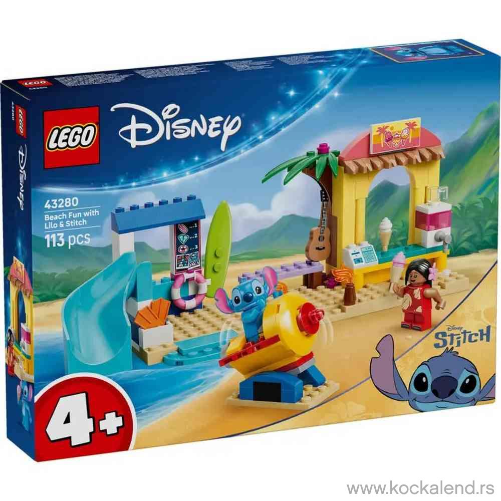 LEGO DISNEY CLASSIC BEACH FUN WITH LILO˙ AND˙ STITCH 