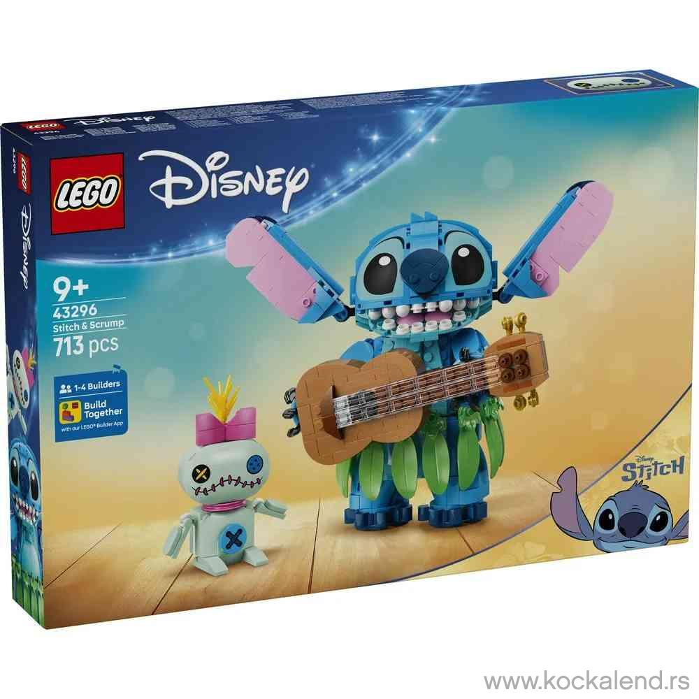 LEGO DISNEY CLASSIC STITCH˙ AND˙ SCRUMP 