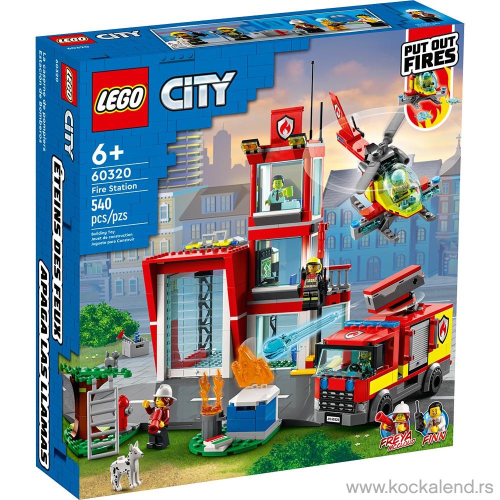 LEGO CITY FIRE STATION 