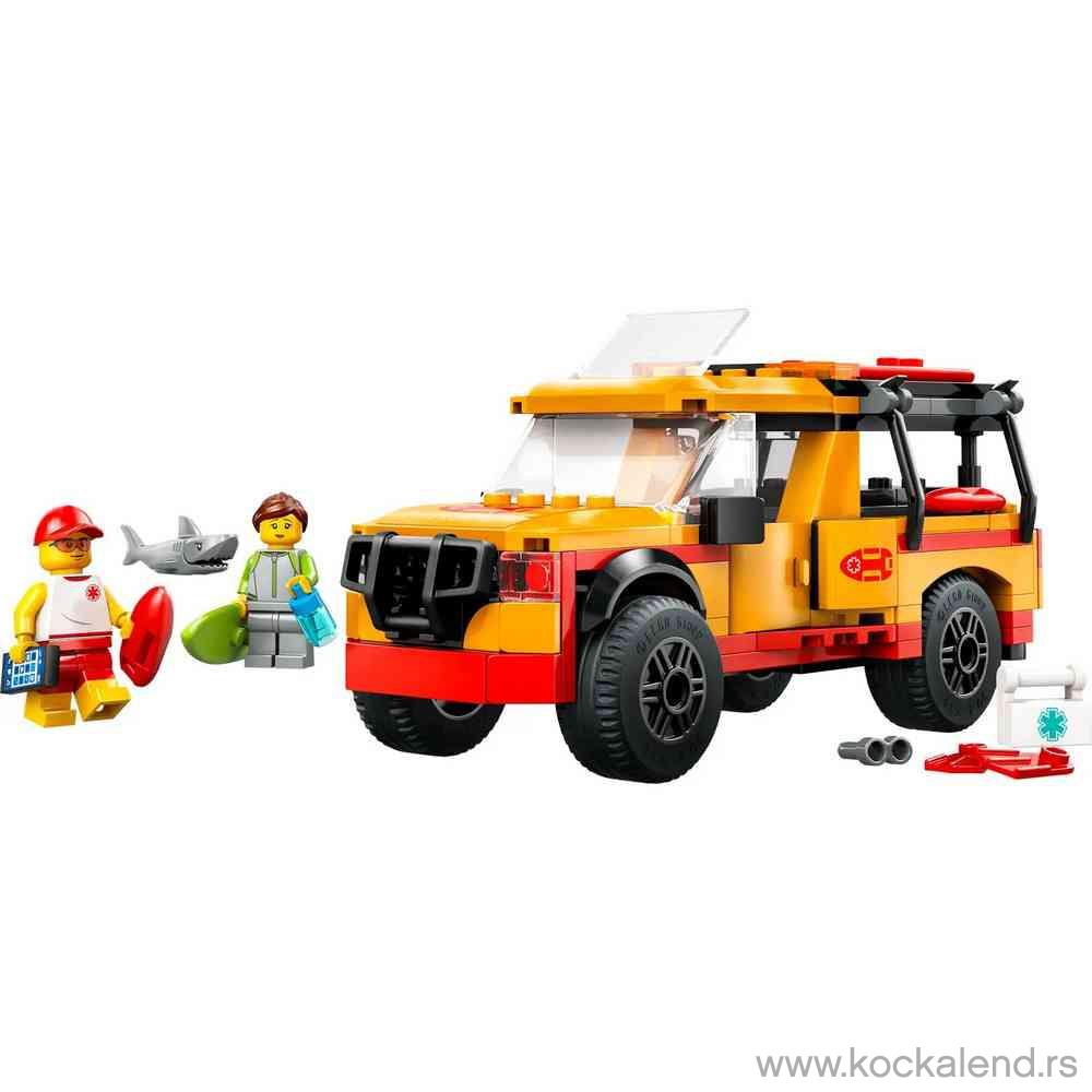 LEGO CITY LIFEGUARD BEACH RESCUE TRUCK 