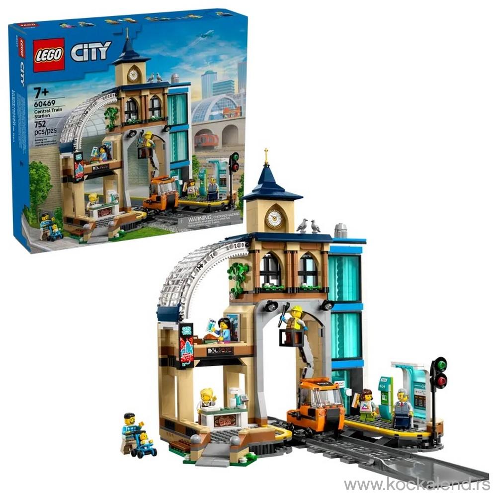 LEGO CITY CENTRAL TRAIN STATION 