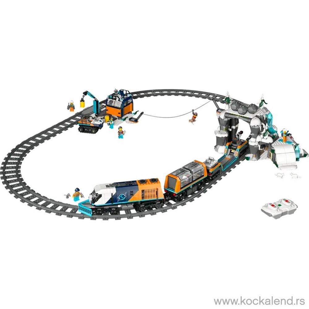 LEGO CITY EXPLORERS ARCTIC POLAR EXPRESS TRAIN 