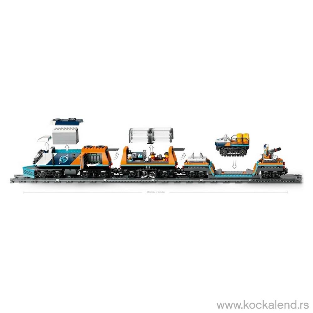 LEGO CITY EXPLORERS ARCTIC POLAR EXPRESS TRAIN 