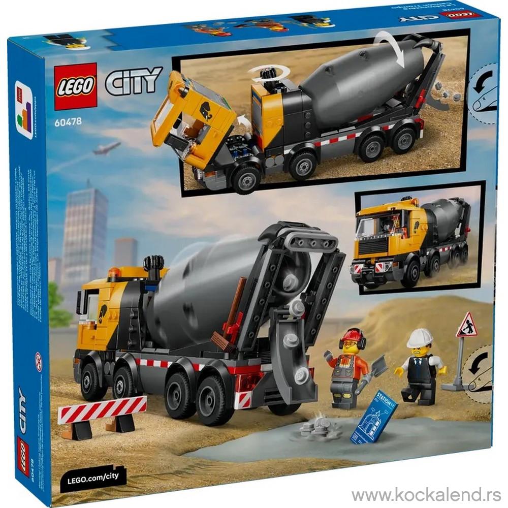 LEGO CITY CEMENT MIXER 