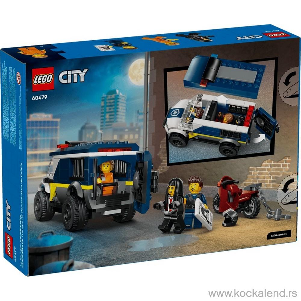 LEGO CITY POLICE PRISONER TRANSPORT VAN 