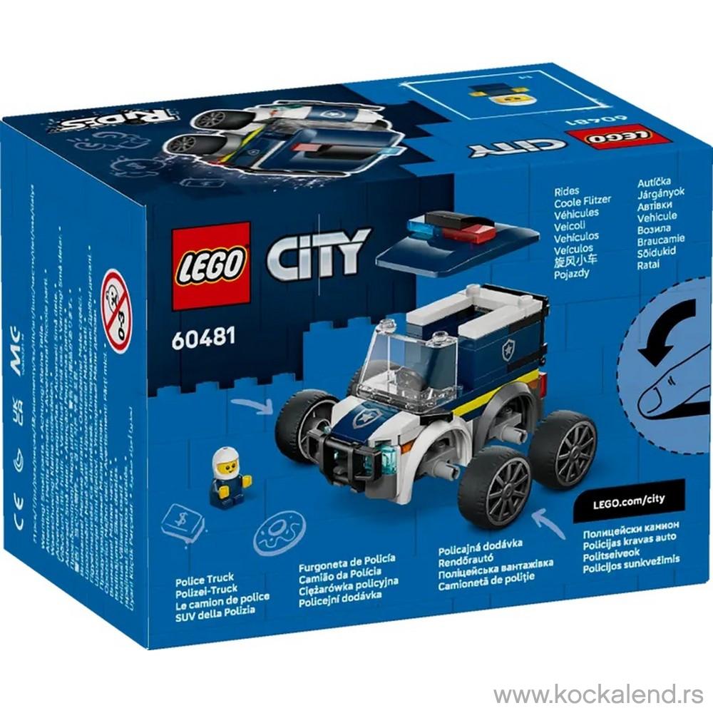 LEGO CITY RIDES POLICE TRUCK 