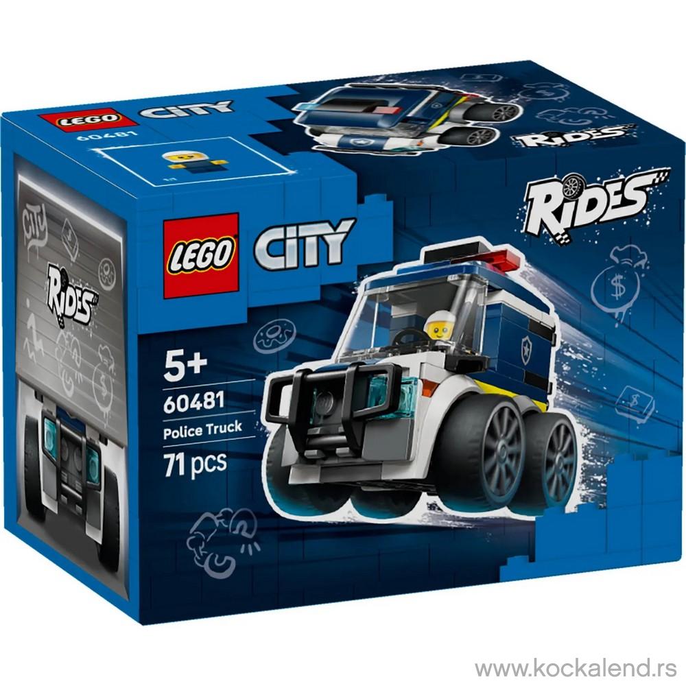 LEGO CITY RIDES POLICE TRUCK 
