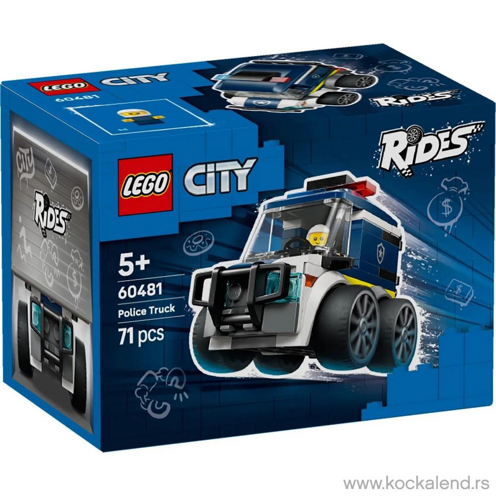 LEGO CITY RIDES POLICE TRUCK 