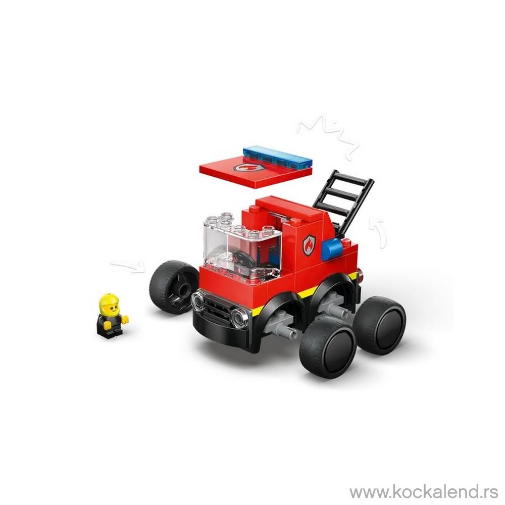 LEGO CITY RIDES FIRE TRUCK 