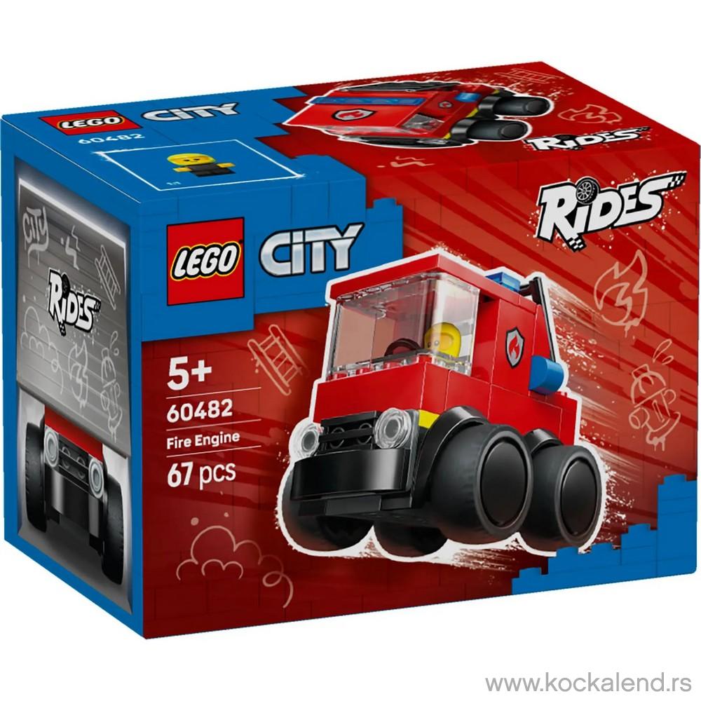 LEGO CITY RIDES FIRE TRUCK 