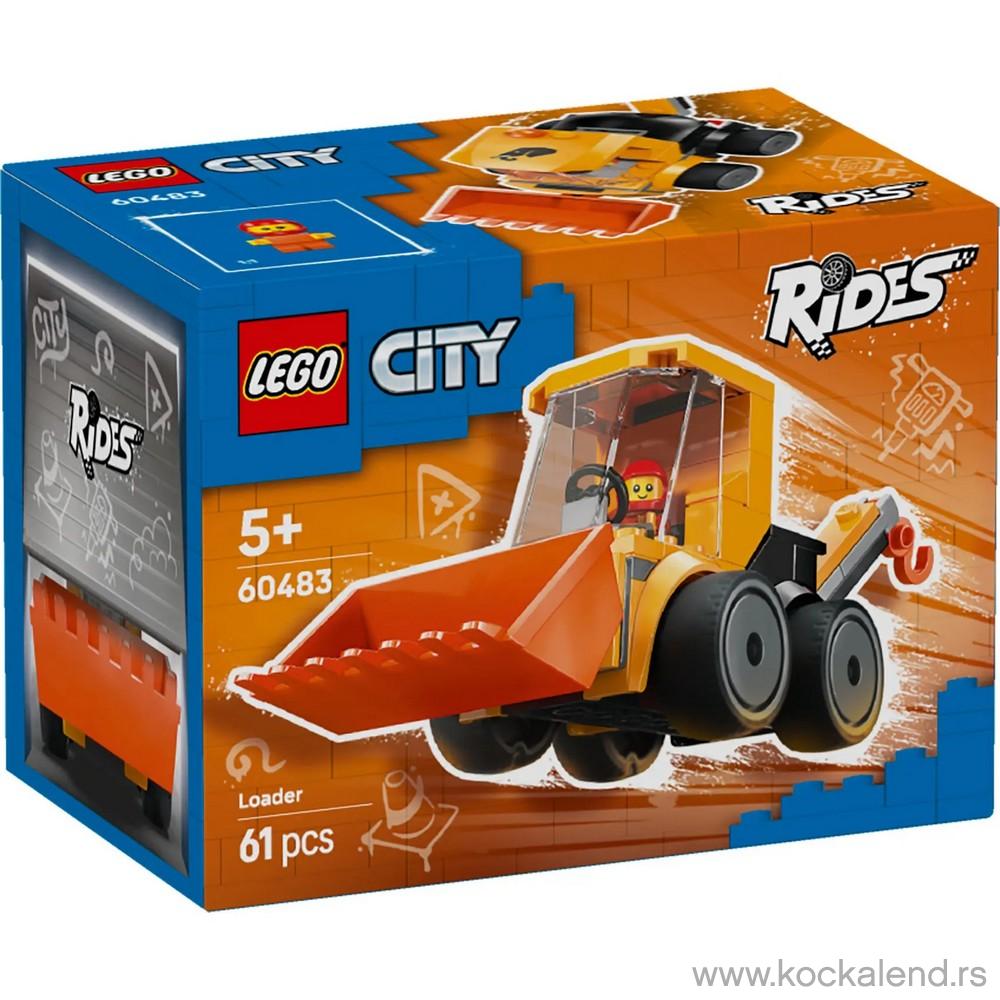 LEGO CITY RIDES CONSTRUCTION LOADER 