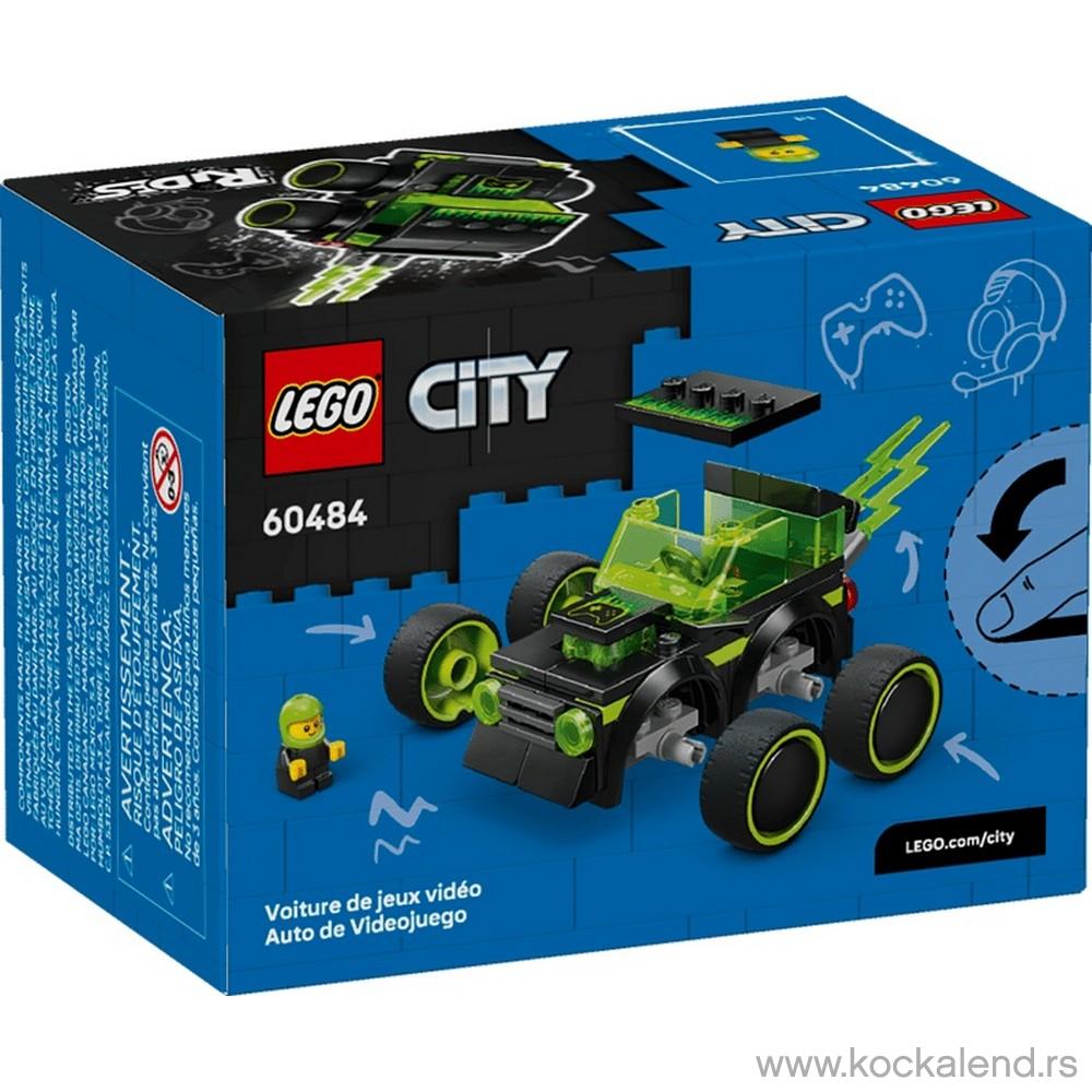 LEGO CITY RIDES GAMING RACE CAR 