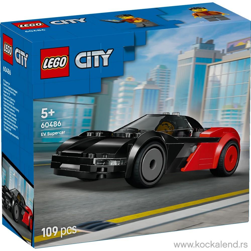 LEGO CITY EV SUPERCAR 