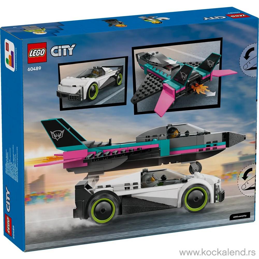 LEGO CITY JET VS CAR 