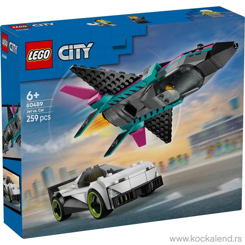 LEGO CITY JET VS CAR 