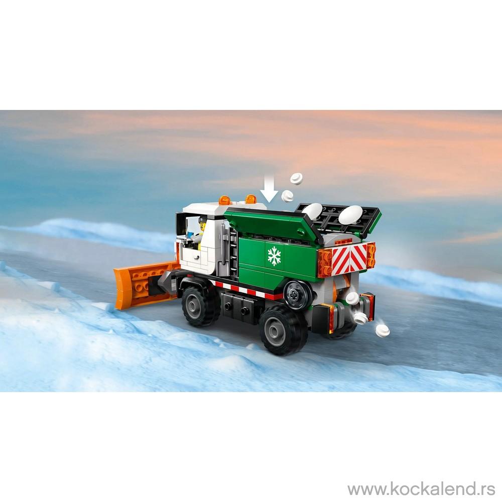 LEGO CITY SNOWPLOW 